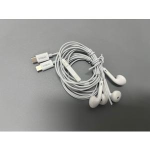 2 Pack Wired Earphones Noise Canceling Isolating-White