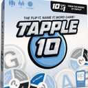 USAopoly Tapple 10 | Featuring 10 Different Games in 1 | Fast-Paced Fun Family Card Game in Portable Packaging | 1 or More Players, Ages 8+