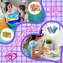 2 x Party Favors Climbing Flip Man Toy with Ladders,28 Pieces Educational Preschool Climbing Game Set with Activity Cards,Learning Toys for Kids aged 3+,Valentine's Day School Gift