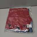 Kucnuzki Toddler Girl Clothes Cute Kids Clothes Long Sleeve Shirts Top Bell Bottom Denim Jeans Pants 2 Piece Matching Outfits (4-5T, Red)