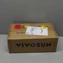 VIVOSUN Small Grow Tent for Aerogarden, Hydroponics Growing System, 20”x14”x21” Highly Reflective Mylar Indoor Grow Tent with Sealed Bottom Design, Ventilation Window and Cable Hole Port