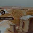 Super Automatic Espresso Machine 20 Bar With Milk Frother, Fully Automatic Bean to Cup Espresso Cappuccino and Latte Iced Coffee Maker Built-In Burr Grinder, Milk Container, Intuitive Touch Display