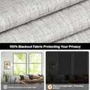 LazBlinds No Tools No Drill Cordless Roman Shades for Windows, Blackout Thermal Insulated UV Blocking Window Blinds, Room Darkening Fabric Blinds for Indoor Windows, 34'' W x 64'' H, Grey