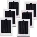 Refrigerator Air Filter Replacement for Frigidaire and Electrolux EAFCBF Fridge Replace 242061001, 242047801, 242047804, Effective Filtration with Activated Carbon Filter (6 Pack)