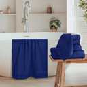 HD Signature Towels 13x12,5in 4 Pack, Dark Blue