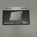 ORICO 4TB SATA SSD 2.5" Internal Solid State Drive, up to 550MB/s, 3D NAND SATA III SSD with Aluminum Shell, for Desktop Laptop PS4 NAS DIY External Drive  S500PRO