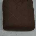 Reversible Couch Cover for 3 Cushion Couch Sofa Cover Washable for Pet Friendly with Elastic Straps Water Repellent(Sofa, Chocolate/Beige)