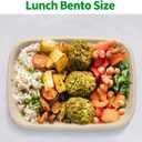 bloomoon 50 Pack 32 oz Large Paper Bowls, Chipo-tle Style Disposable Bowls for Burrito, Nacho, Taco Salad, Baked Potato, Nacho Bar Supplies for Party, 100 BOWLS ONLY