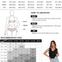 Fisoew Womens Summer Tank Tops V Neck Sleeveless Casual Loose Flowy Tunic Workout T Shirts (Small)