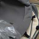 Huidasource Car Seat Covers Full Set, Car Seat Cover Nappa Leather with Lumbar Support, Side Elastic Fabric, Velcro Adjustable, Airbag, Ventilation Heating Universal Fit for Most Cars SUV Trucks, Gray
