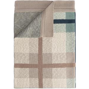 Crane Baby Knitted Baby Blanket, Charlie Farmhouse Plaid Collection, Cotton Baby Blankets, Crib Blanket, Stroller Blankets for Babies, Gender Neutral Nursery Decor, Knit Baby Quilt