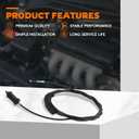 GoaMotors Fuel Gas Door Release Cable 74411-T0A-003 Fits For Honda CR-V CRV Suv 2012-2016
