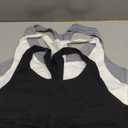Hanes Women's Racerback Cotton T-Back Bralette (3 Pack) (Large)