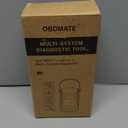 OBD2 Scanner with ABS SRS Transmission, Reset Fault Lights | Check Engine Code Reader with Full OBDII Functions | DLC Pin Test | Battery Voltage Check, Car Diagnostic Tool