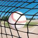 IUZEAI Baseball Backstop Nets, Nylon Baseball Netting Pro High Impact Sports Netting Material 10'x10'/10'x20'/10'x30'(Net Only)