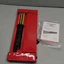 CHI Tourmaline Ceramic 3-in-1 Multi Styler, Curl & Wave Styling Iron For Shiny, Frizz-Free Hair, Auto Shut-Off, 0.75" Plates, 1" Barrel, Onyx Black