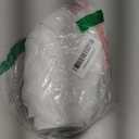 8 Gallon Trash Bags Drawstring, Pack of 40, 8 gal Garbage Bags, 55x65cm Size, 8.4g/pcs, Unscented, White