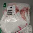 Piacakece Women 2 Piece Satin Pajama Set Cute Bow Print Long Sleeve Shirt Loose Shorts Matching Set Loungewear (Small)