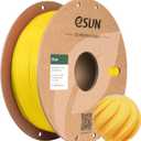 eSUN PLA+ Filament 1.75mm, 3D Printer Filament PLA Plus, Dimensional Accuracy +/- 0.03mm, 1KG Spool (2.2 LBS) 3D Printing Filament for 3D Printers, Yellow