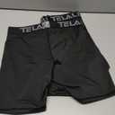 TELALEO 6 or 5 Pack Compression Shorts for Men Spandex Sport Shorts Athletic Workout Running Performance Baselayer Underwear (Medium)