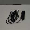 Recessed Power Strip Flat Plug, Desk Outlet with USB, ETL Listed Conference Recessed Power Outlet Socket with 2 AC Plugs, 2 USB Ports Connect with 10ft Power Cord for Furniture, Home, Office(Black)