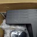 2 Pcs Car Tire Display Stand Wheel Display Rack Adjustable Width Rim Storage Wheel Rim Holder Tyre Stand Base Tire Tray Base for Exhibition Shop Garage Trade Show, Black