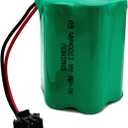 6V 1300mAh Ni-MH AA Rechargeable Battery Pack with SM 2P Plug for Toys, Lighting and Electric Tools SMP AA5SW Outdoor Motion Light (1-Pack)