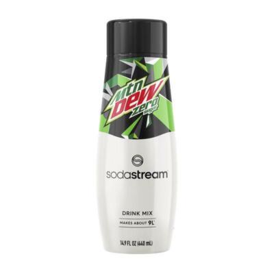 3 x SodaStream Mountain Dew Zero Sugar Soda Mix 440 ml