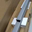 Nuk3y ED-5000 Series Panic Bar Exit Device Grade 1 ADA Certifed, Fit Door Width 30"-36" (Aluminum, Exit Device w/Storeroom Lever)