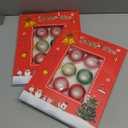 20 Rolls 100 Yards Christmas Ribbon for Gift Wrapping, 3/8 Inch Printed Christmas Grosgrain Ribbon, Christmas Ribbon for Gift Wrapping Crafts DIY Holiday Xmas Decorations, Pack Of 2