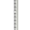 Projector Mount, 42.5 inch to 59 inch Adjustable Height ,Universal Full Motion Ceiling Bracket 22lb Max Weight and Extendable Arms Tilt Rotating Swivel Mount for Home and Office Projector White