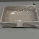 KOUBOO La Jolla Rectangular Guest Towel, White-Wash Napkin Holder, One Size, Beige