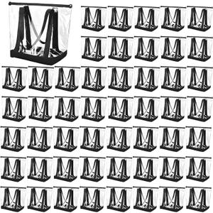 Silkfly Clear Stadium Totes Bags Bulk, 46