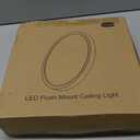 BLNAN LED Flush Mount Ceiling Light, 9 Inch 18W 3000K/4000K/5000K Hardwire Light Fixture, Ultra Thin Round White Lamp for Kitchen Porch Bedroom Hallway Stairwell Basement, Non-dimmable 1 Pack