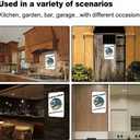 Funny Girl Who Loves Christmas Vintage Metal Tin Sign Wall Decor Poster Retro Aluminum Sign for Home Family Courtyard Coffee Bar Wall Decor Art 8x12 Inch