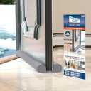 Hug N Fit, Original Dual Draft Stopper Instantly Blocks Air from Entering, Water Repellent, Fits 28-36 Length with 1.5 Energy Saver Tube