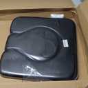 MINIVON PU Commode Seat Cushion, Padded Cushion for Bedside Commode Chair, C Shape Soft Pad Cover Commodes, Shower Wheelchair, Commode Cushion for Elderly