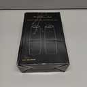 Sangcon Gravity Electric Salt and Pepper Grinder Set Automatic Shakers Mill Grinder with LED Light, BATTERY POWERED Adjustable Coarseness One Hand Operation, Upgraded Larger Capacity