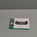 MEETION Foldable Keyboard with Touchpad, Bluetooth Wireless Portable Keyboard, Rechargeable Ultra Slim Pocket Folding Keyboards, Full Size Keys, Travel for iOS Android Windows Laptop PC Tablet (Black)