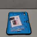 Cantis Case for iPad 11-inch (A16) 2025/ iPad 10th Generation 2022 (10.9 inch), Shockproof Cover 10th Generation with Pencil Holder & Kickstand, Black+Blue