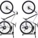Foozet Bike Stand,Vertical Bike Rack Garage,Space-Saving Rack with Adjustable for Garage & Apartment, Bike Storage for Indoor Storage (1 pack)