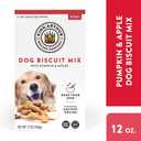 King Arthur Dog Biscuit Mix, Pumpkin & Apple, Homemade Dog Treats, 12oz (EXP 04/20/27)