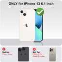 Yeddabox Compatible for iPhone 13 Case Cute Heart Phone Case Full Camera Protection Soft TPU Shockproof Cover for Women Girls - Colorful 4