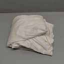 10x10ft Wrinkle Free Ivory Backdrop Curtain for Parties Soft Fabric Drapes Wedding Ivory Curtain Backdrop for Birthday Party Decorations Background for Photography 5x10ft,2 Panels