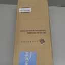 EclatBain Bed Risers Furniture Risers Heavy-Duty Rectangular Adjustable Block Lift to 3 inches and 4.3 inches Desk, Sofa, Chair Legs, Refrigerator, Washing Machine Support up to 4000 pounds (2 layer(3inches), Square-black-4 Pack)