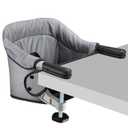 Hook On Chair, Portable Table High Chair, Folding Compact Baby Seat with Storage Bag for Indoor/Outdoor