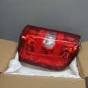 Huray Right Tail light Assembly Compatible with Chevy Silverado 2007-2013 1500 2500 HD 3500 HD OE Style Rear Brake Lamp (Red Trim) (Right (Passenger Side)