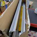 5" Rise Door Threshold Ramps for Doorways, Stable Yellow Edge, Aluminum Wheelchair Ramp for Home Steps, Adjustable Modular Entry Ramp for Scooters, Power Chairs, 880LBS Load Capacity