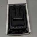 Cell Phone Stand with Wireless Bluetooth Speaker and Anti-Slip Base HD Surround Sound Perfect for Home and Outdoors with Bluetooth Speaker for Desk Compatible with iPhone/ipad/Samsung Galaxy (Black)