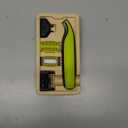 Philips Norelco for Face + Body, Electric Beard Trimmer, Shaver and Groomer, 5in1 Adjustable Comb, 1x Body Kit, Model QP2834/70, Black/Lime Green